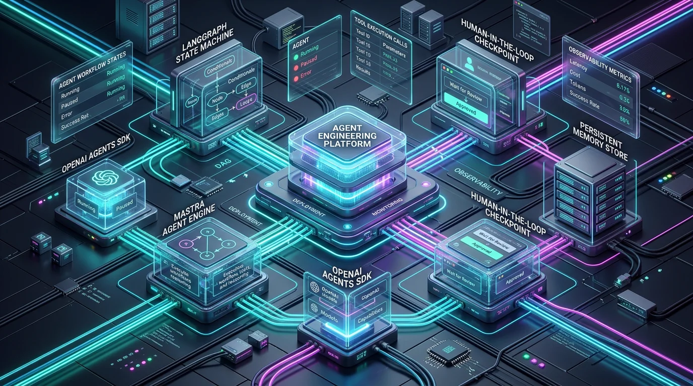 Agent Engineering in 2026: Production Workflows with LangGraph & Mastra