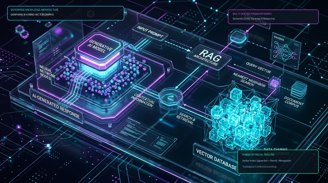 GraphRAG en 2026: Por qué los Grafos de Conocimiento superan a la búsqueda vectorial simple