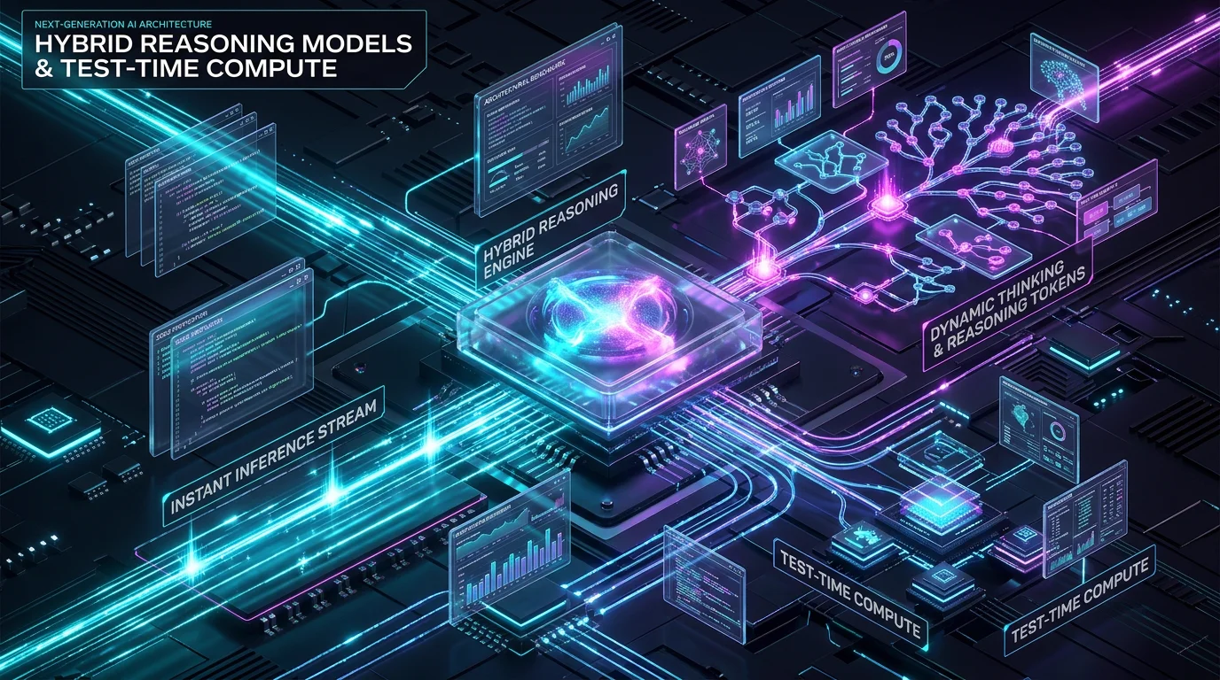 Modelos de Razonamiento Híbrido y Test-Time Compute: El Nuevo Paradigma de IA